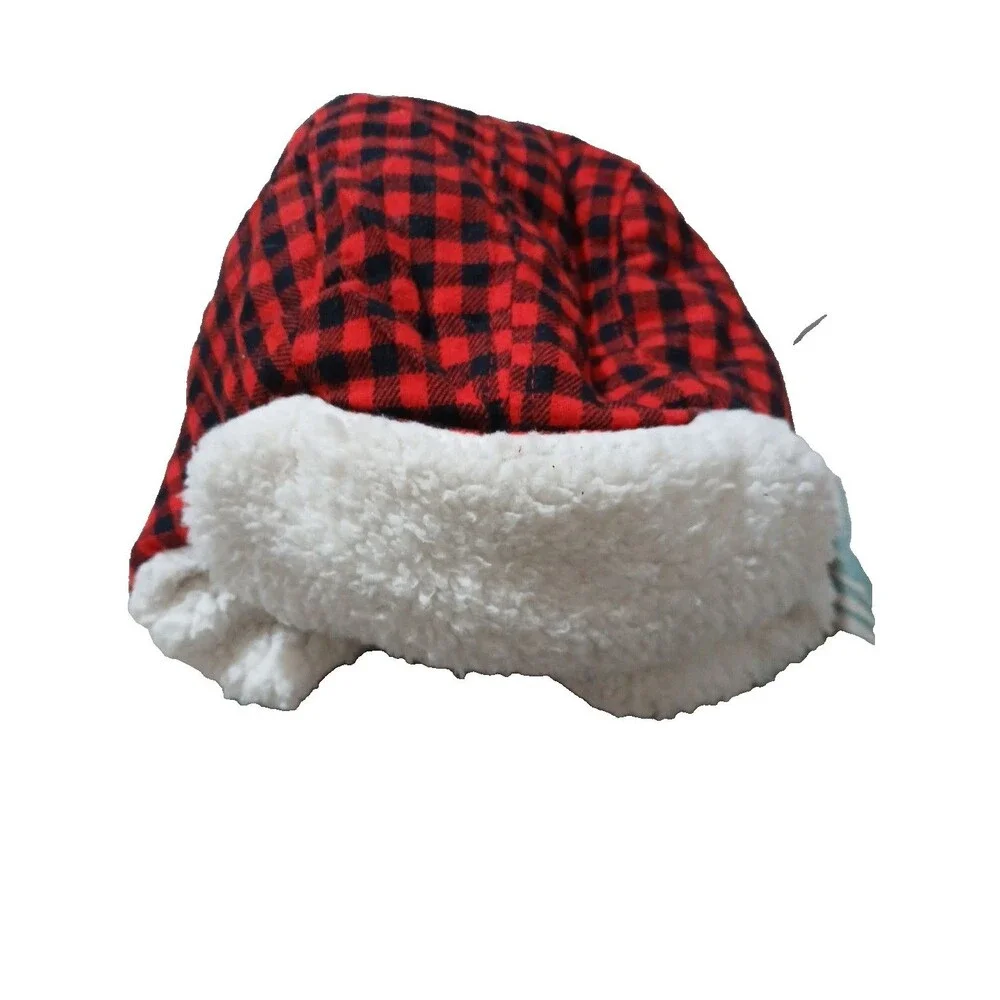Carters 3 To 6 Mth Sherpa Plaid Hat